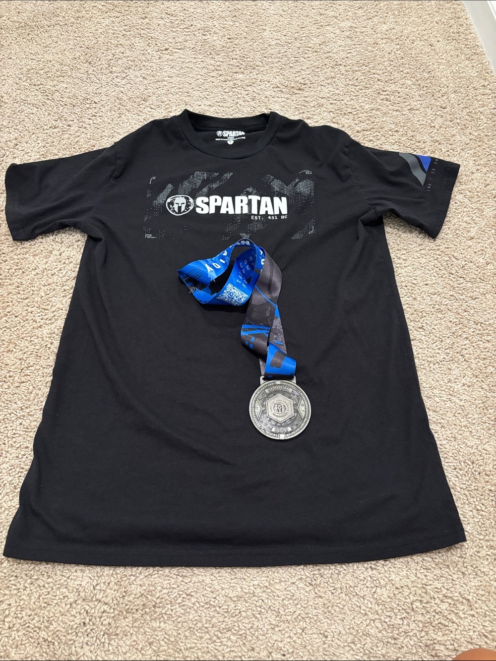 2026 Spartan Race Super Shirt & Medal